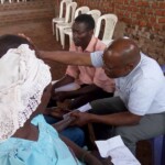 Outreach at clinic